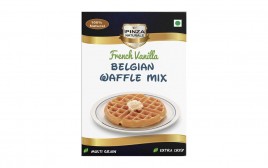 Pinza Naturals French Vanilla Belgian Waffle Mix  Box  380 grams